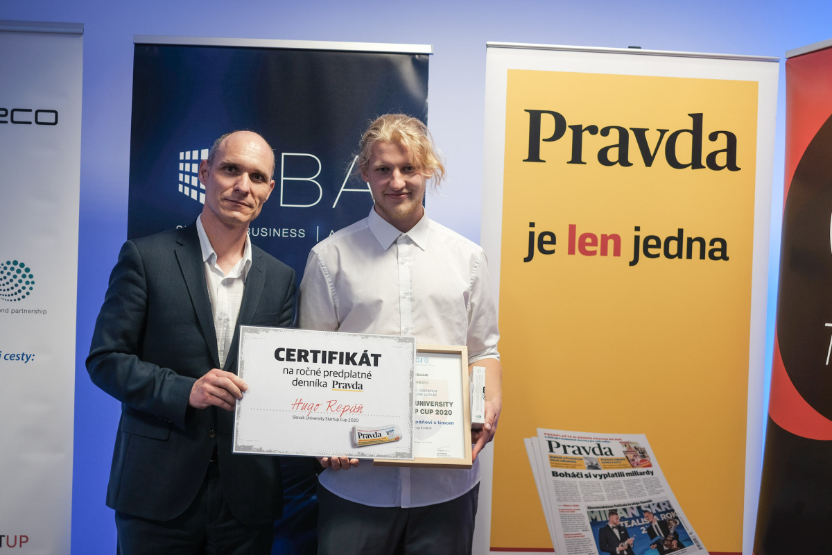 startup cup, hugo repáň, jakub prokeš