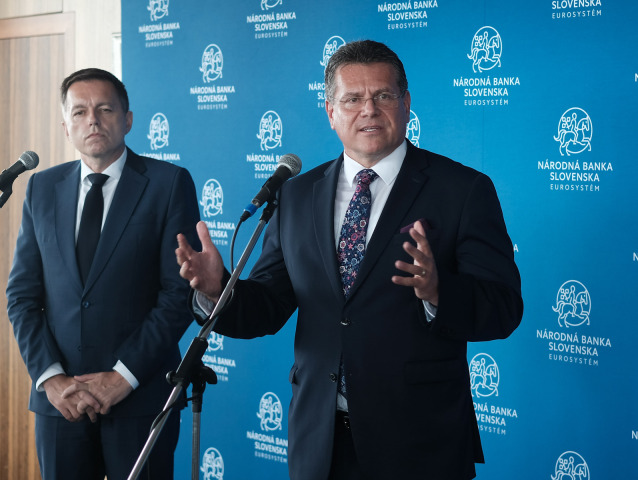 peter kažimír, maroš šefčovič