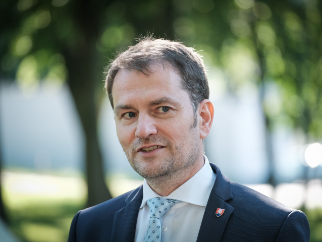 Premiér Igor Matovič