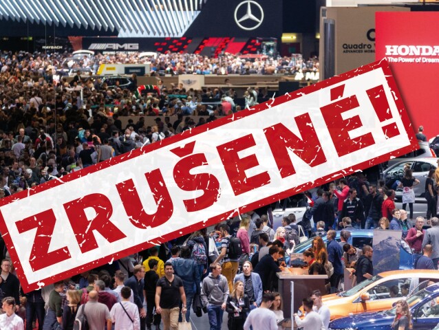 autosalon ženeva, zrušeny