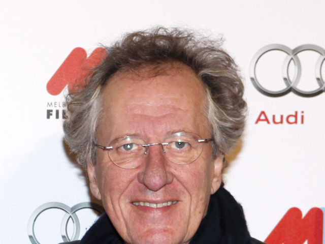 Herec Geoffrey Rush na archívnom zábere.