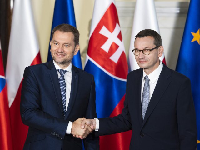 Poľsko  Premiér Summit V4 Varšava