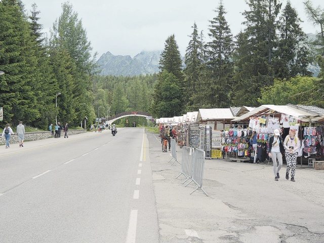 Štrba, parkovanie, Štrbské pleso