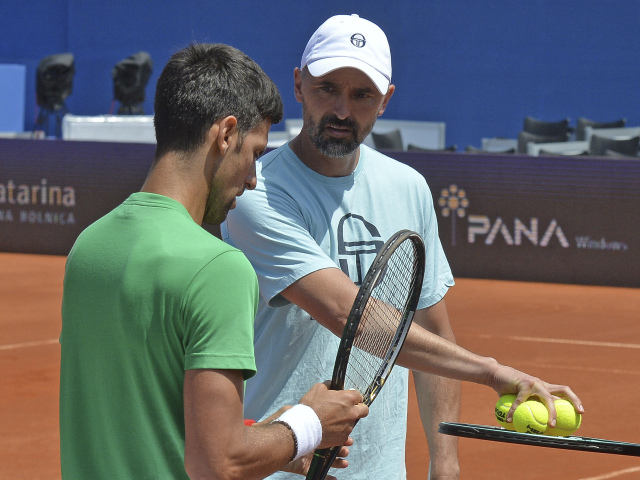 Novak Djokovič, Goran Ivaniševič
