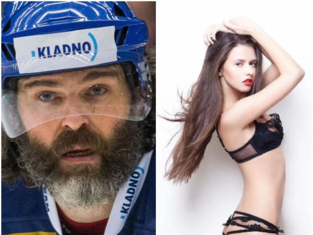 Jaromír Jágr Dominika Branišová