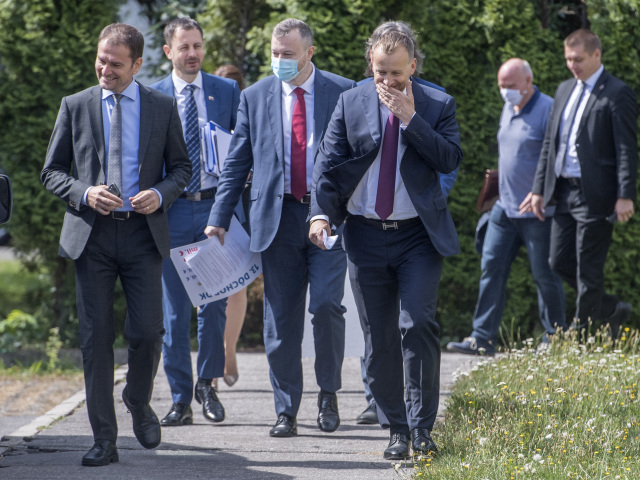 Igor Matovič / Eduard Heger / Milan Krajniak / Boris Kollár /