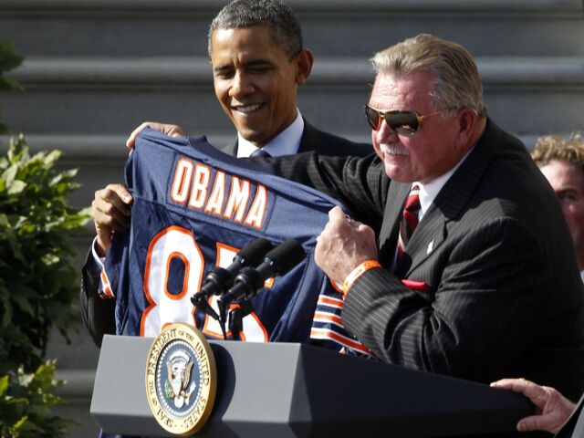 Mike Ditka, Barack Obama