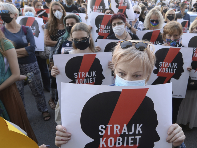 Poľsko protest ženy násilie Instanbulský dohovor