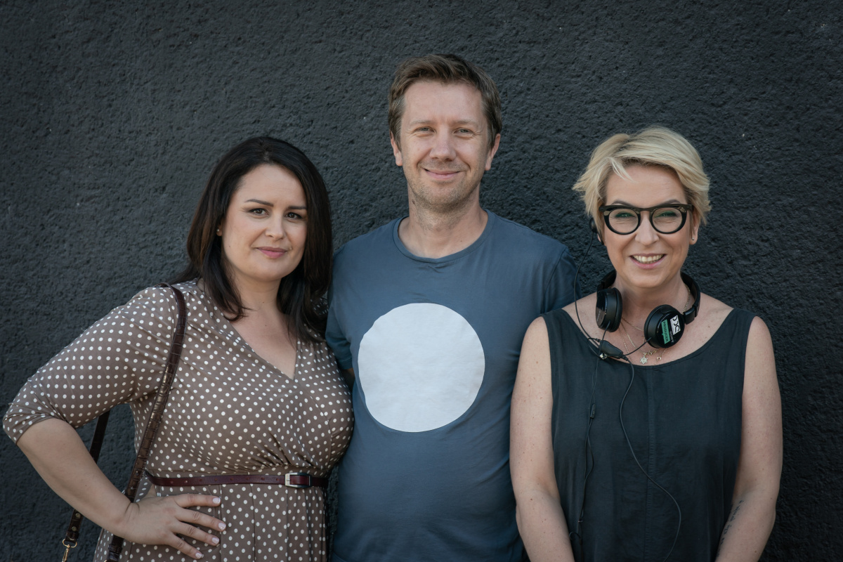 Petra Polnisova  Juraj Brocko a Wanda Adamik Hrycova