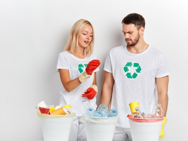 separovanie, vrecia, recyklácia