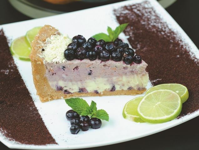 varecha, cheesecake, čučoriedky, kubaský,