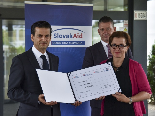 Mikulec Libanon  pomoc humanitárna  Ibrahim Assaf brocková