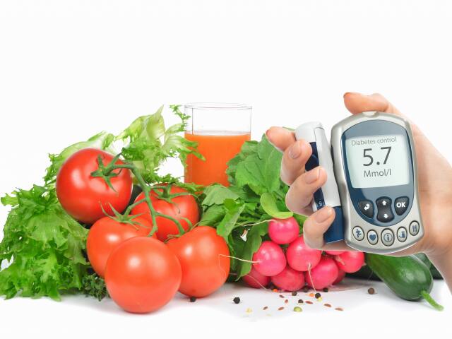 zelenina, glukomer, strava, diabetes