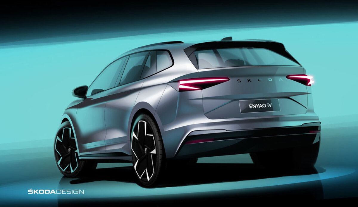 Skoda Enyaq i V skica 1