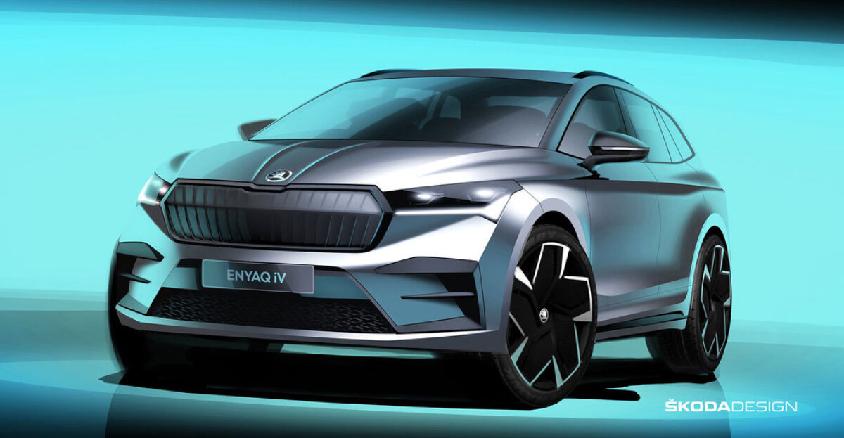 Skoda Enyaq i V skica