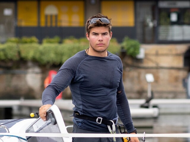 Arthur Chatto, vnuk princeznej Margaret po návrate z veslárskej súťaže The GB Row Challenge.