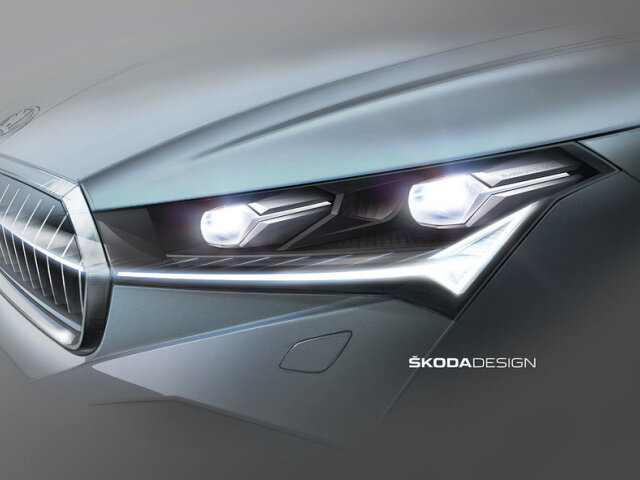 Škoda Enyaq - skica 2020