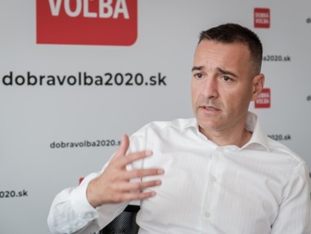 Tomáš Drucker, predseda strany Dobrá voľba