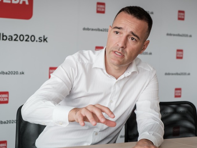 Tomáš Drucker, predseda strany Dobrá voľba