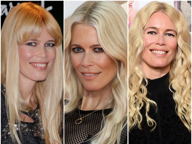 claudia schiffer koláž