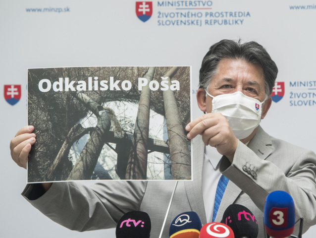 SR Bratislava Poša MŽP Budaj envirokriminalita BAX