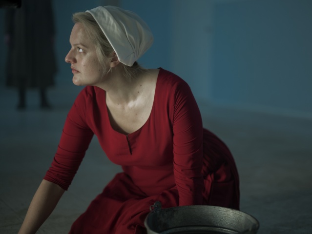 The Handmaid's Tale -- "Night" - Episode 301 -- June embarks on a bold mission with unexpected consequences. Emily and Nichole make a harrowing journey. The Waterfords reckon with Serena Joyâ€™s choice