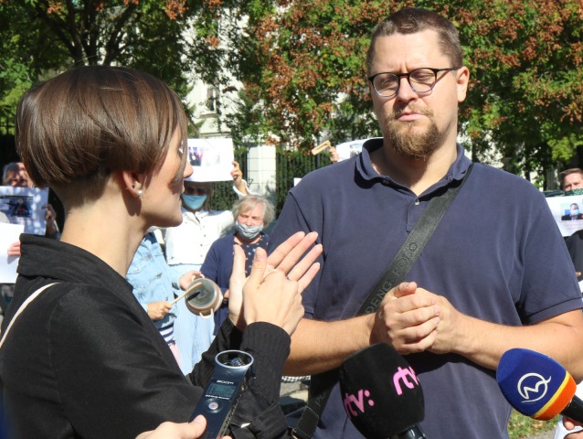 tlmočník nepočujúci protest Randušková Cehlárik