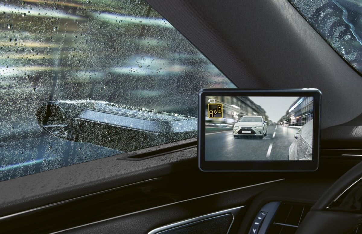 Lexus ES - digitálne zrkadlá