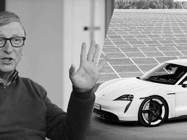 Bill Gates - Porsche Taycan