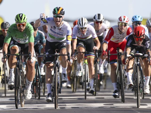 Sam Bennett, Caleb Ewan, Peter Sagan