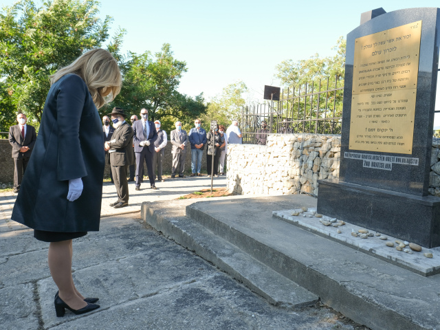 čaputová holokaust cintorín bratislava židovský