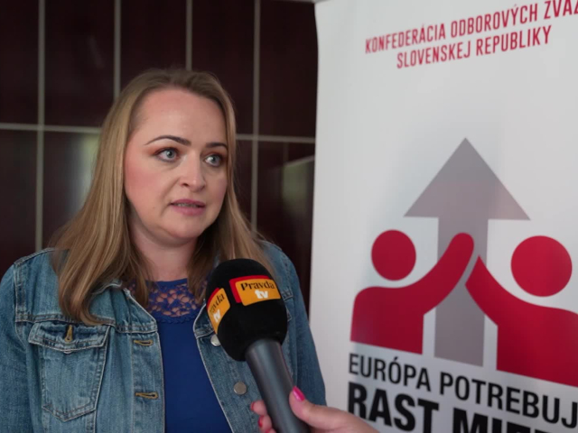 Monika Uhlerová, KOZ, Konfederácia odborových zväzov