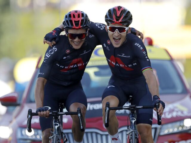 Francúzsko Cyklistika Tour de France Kwiatkovski Carapaz