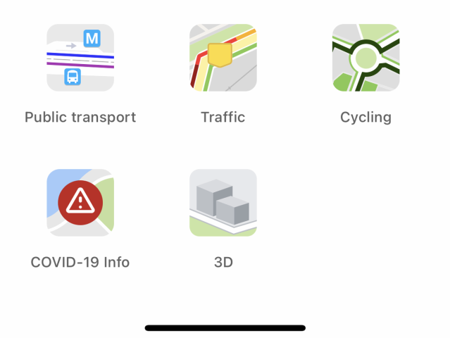 Google, Mapy Google, Covid-19