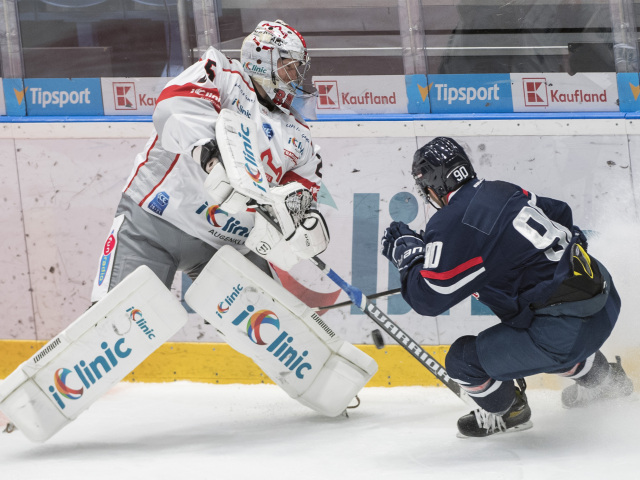 SR Bratislava šport hokej Slovan Capitals prípravný BAX