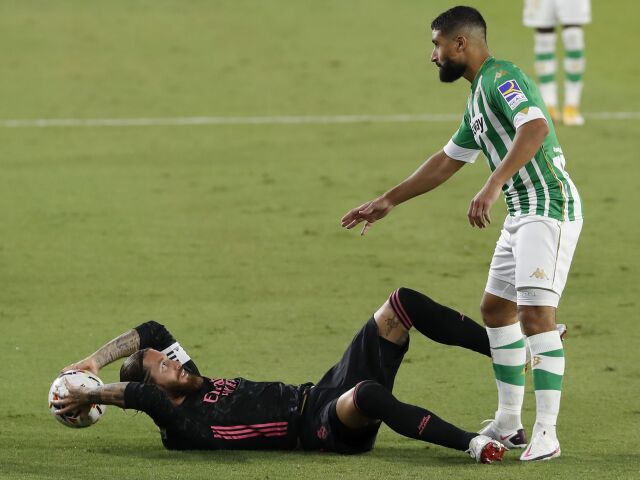 Sergio Ramos Nabil Fekir