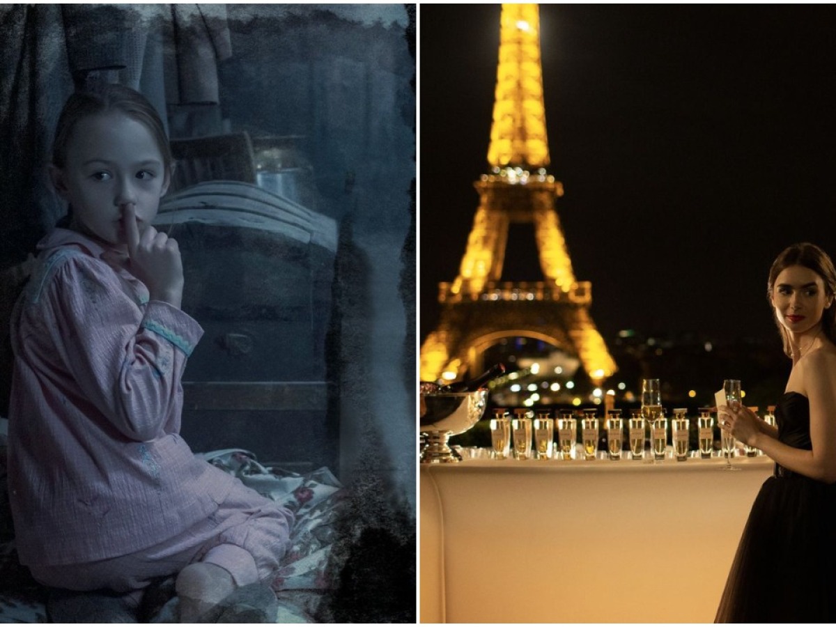 the hauting of bly manor, emily in paris,