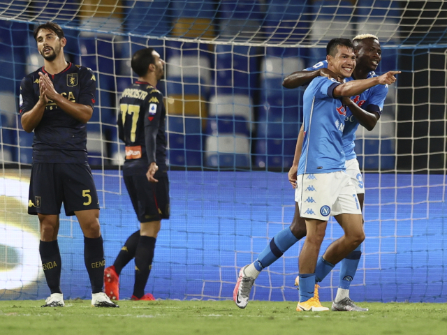Neapol, Hirving Lozano, Victor Osimhen