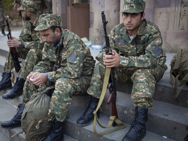 Arménsko / Náhorný Karabach / Azerbajdžan / Vojaci / Vojak /