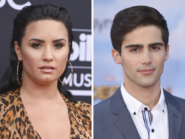 Speváčka Demi Lovato a jej bývalý partner Max Ehrich na archívnom zábere.