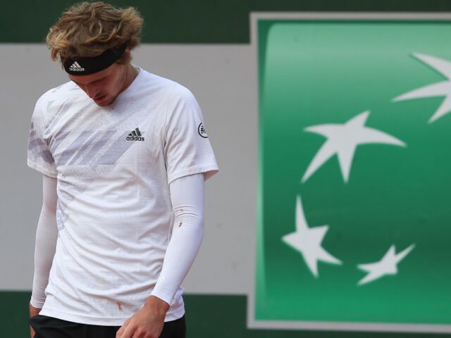 Francúzsko Tenis Roland Garros muži dvojhra 1/8 Zverev