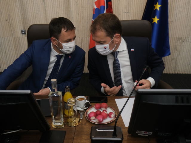 Igor Matovič, Eduard Heger