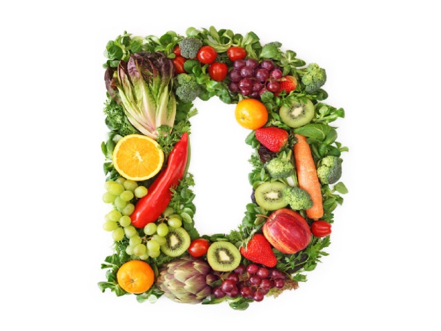D, ovocie, zelenina, vitamín