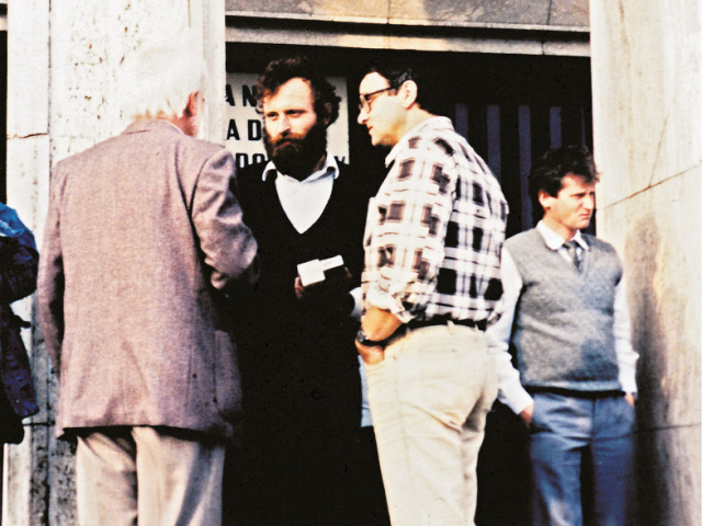 Mikuláš Huba, Josef Vavroušek, 1989, sloboda