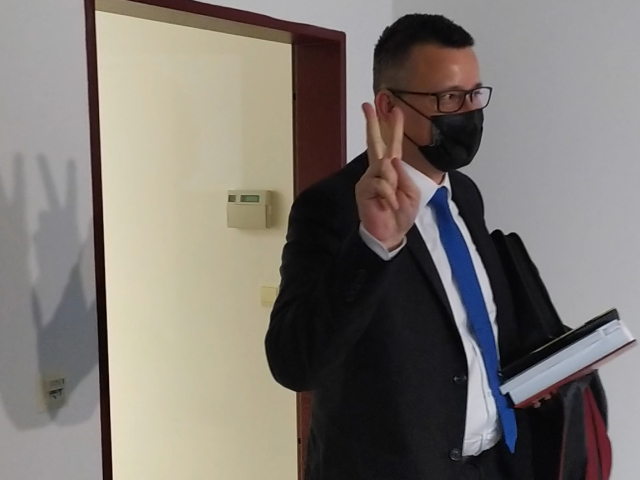 prokurátor Tomáš Honz, Marian Kotleba, súd