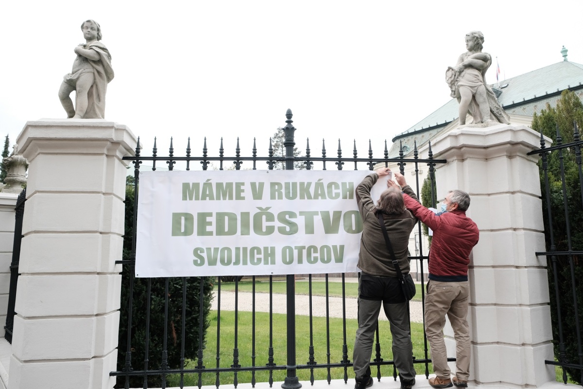 protest, poľnohospodárov