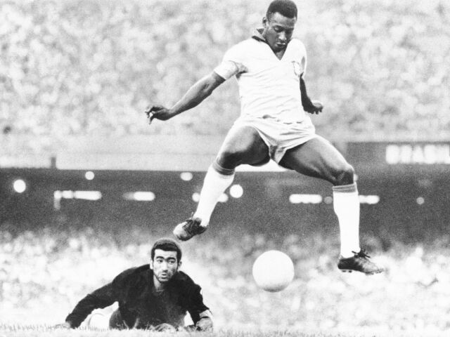 Brazília Futbal Pelé jubileum 80 rokov