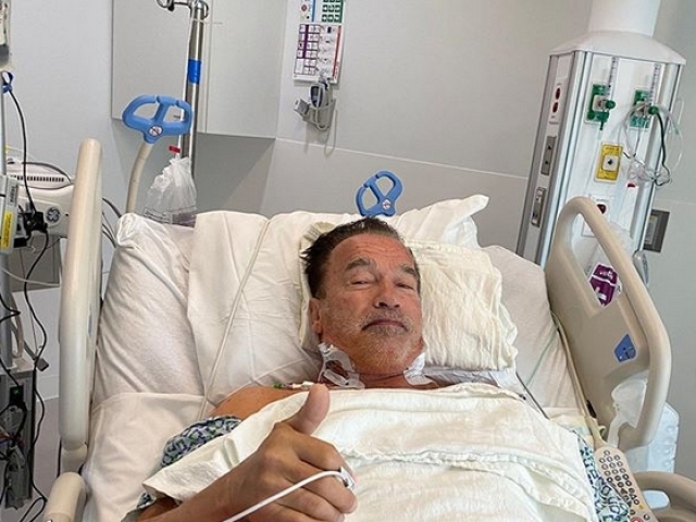 Herec a bývalý guvernér Arnold Schwarzenegger.