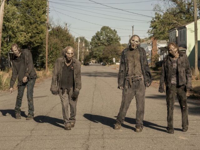 the walking dead world beyond, world beyond, zombíci, zombík,