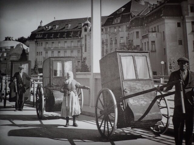 rikša, Piešťany, kúpele, hotel Thermia, infanteristi